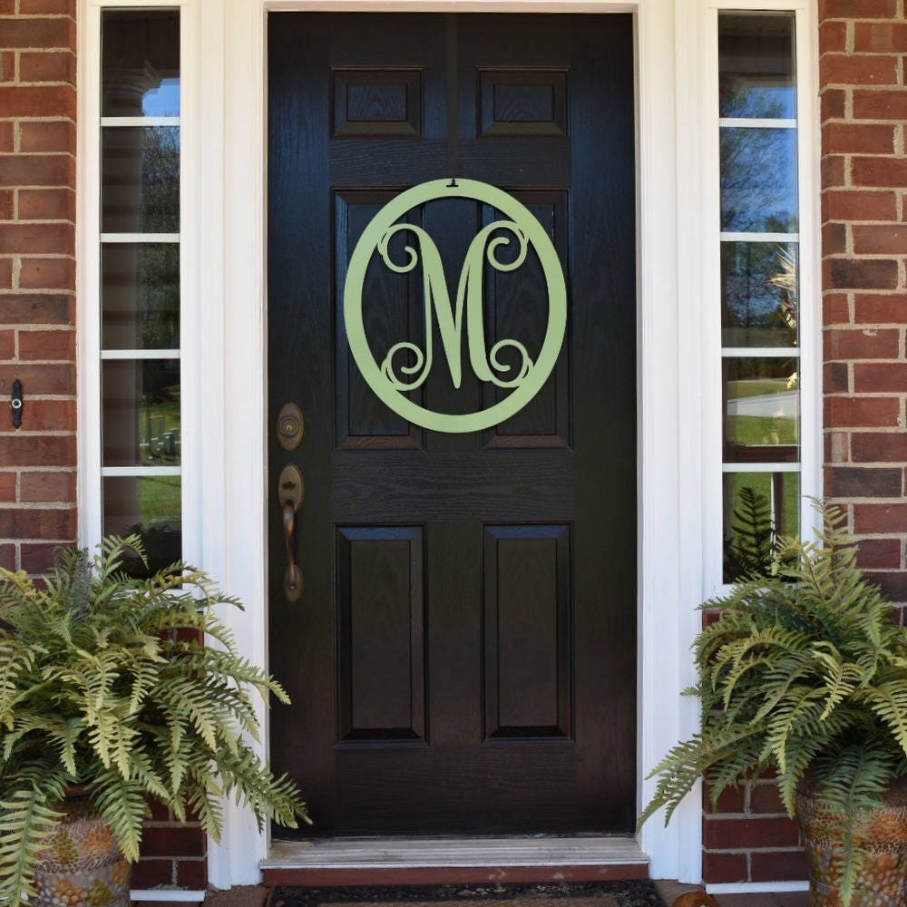 Letter Door Hanger Front Wreath Summer 1