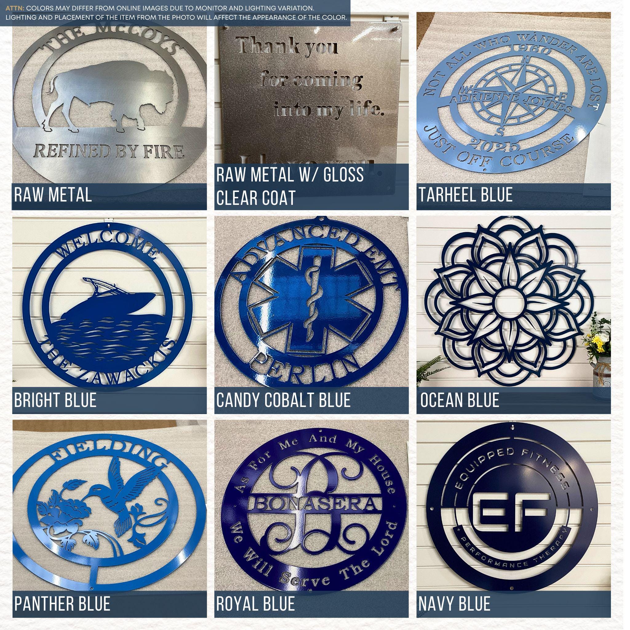 3D Laser Cut Metal Business Logo Sign With Standoff Metal Backplate ...