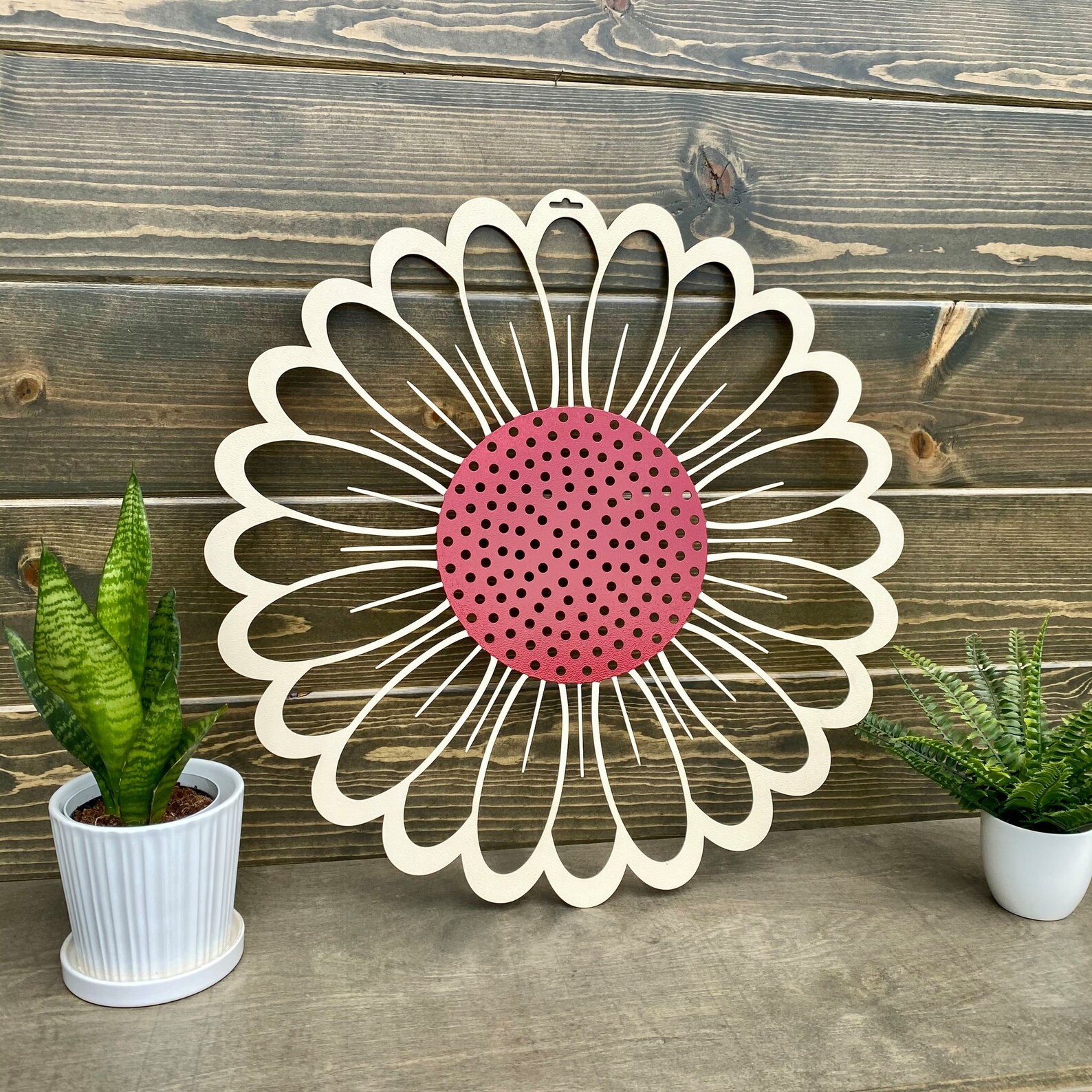 Metal Flower Door Wreath Year Round Door Decor Etsy