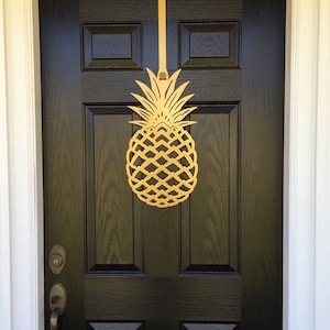 Pineapple, Front Door Wreath, Front Door Decor, Pineapple Decor, Door Hangers, Elegant Door Wreath, Door Decorations, outdoor wreath image 2