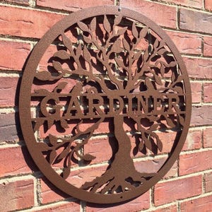 Tree of life Wall Decor with Family Name, Mother's Day Gift