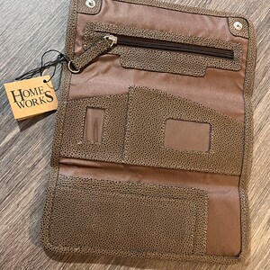Home Works Holiday Travel Canvas Document Travel Wallet Bag NUEVO con etiquetas