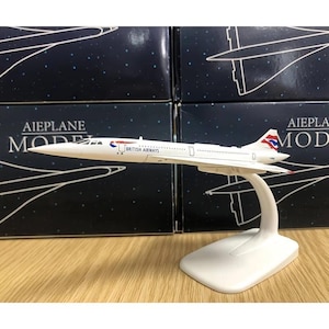 BRITISH AIRWAYS CONCORDE Aircraft Metal Model