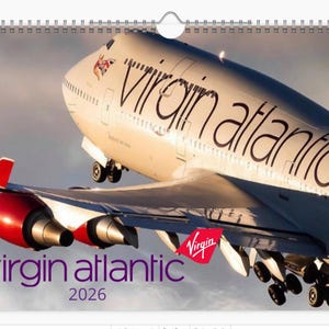 Virgin Atlantic Memorabilia - Etsy UK Virgin Flight