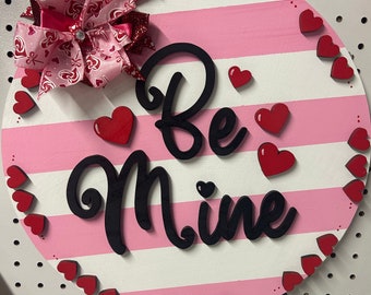 Be Mine Door Hanger
