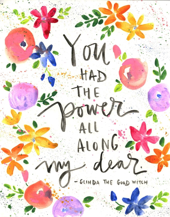 glinda the good witch quotes you always had the power