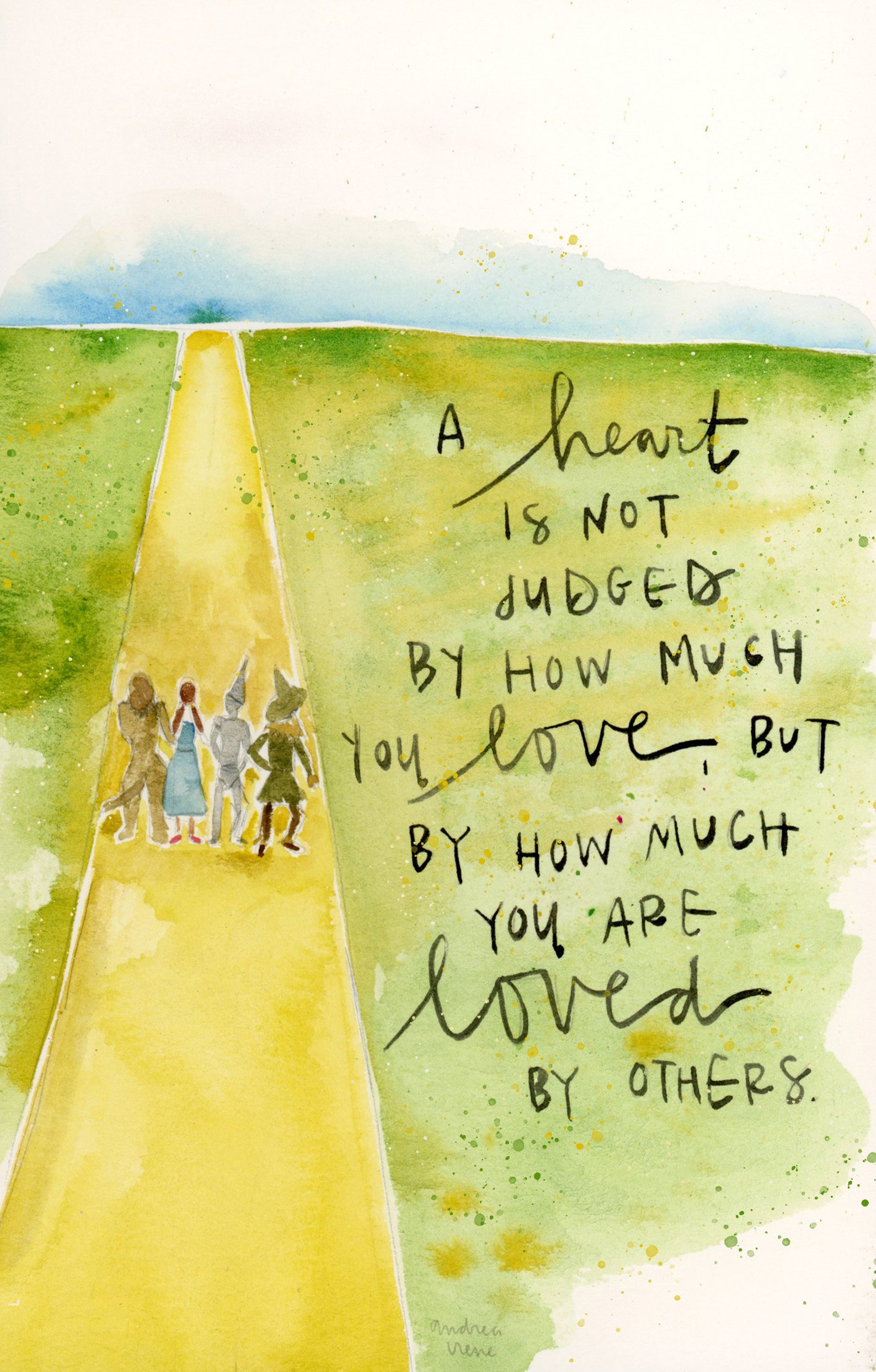 Ensemble de 4 quatre estampes Wizard of Oz Citations Etsy