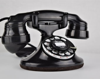 Original Antique Rotary Western Electric Model 202 Telephone - E1 Handset