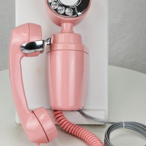 Fantastic Automatic Electric Type 183 Spacemaker Wall Telephone Classic 1960's MCM Design image 5