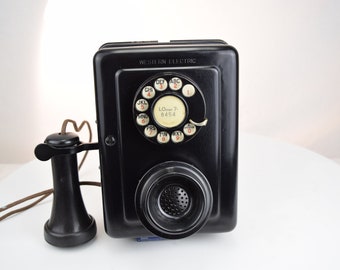 1930s Western Electric 653 Wall Phone