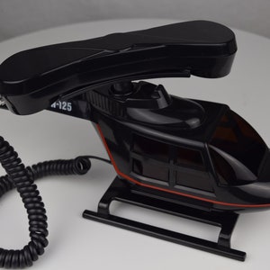 Helicopter Phone - Black