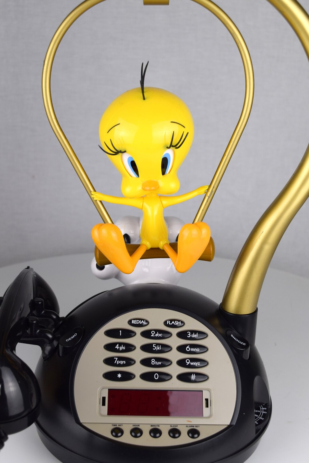 Tweety Bird on Swing Novelty Phone/clock/radio Etsy