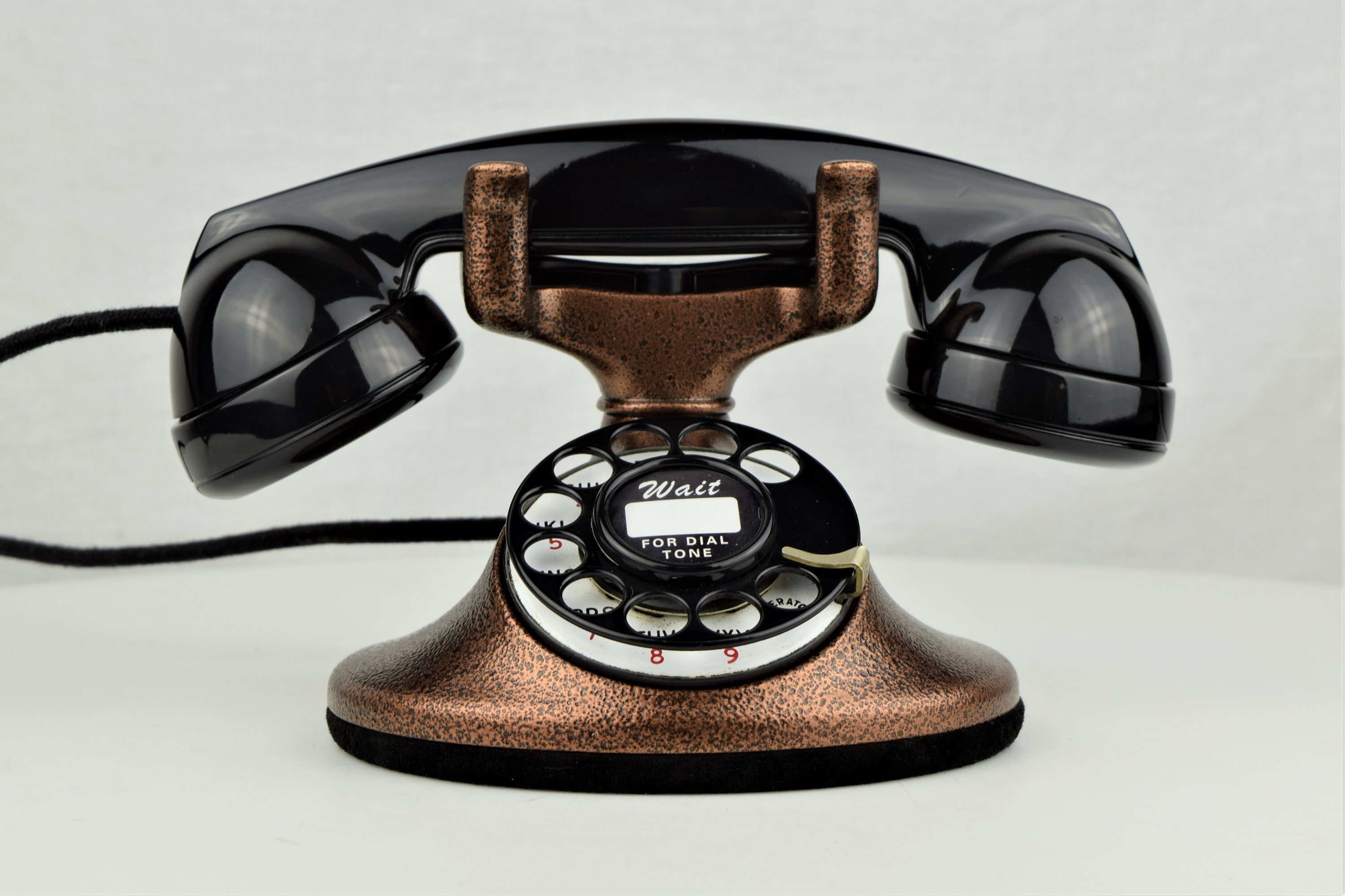 Original Antique Rotary Western Electric Model 202 Telephone Etsy