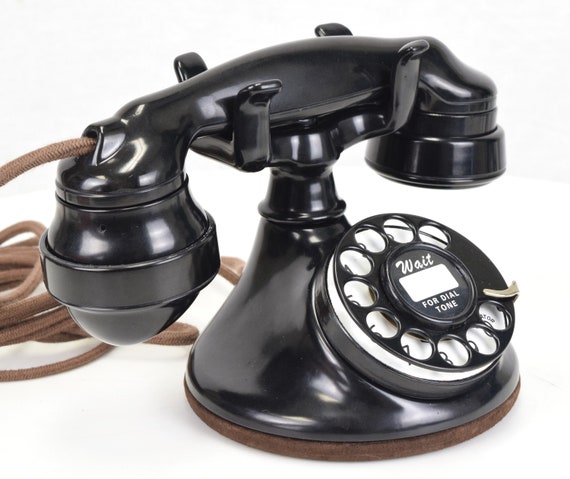 Teléfono Antiguo Western Electric De Madera Con Repisa - $ 5,800.00