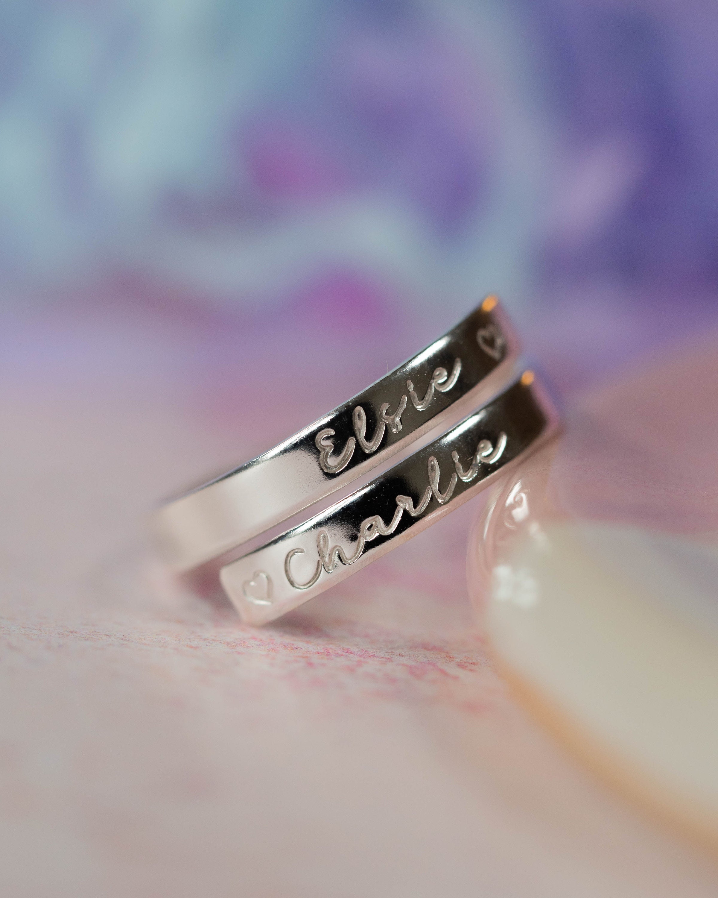 Personalised Rings Etsy UK