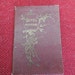 A pocket size map of Paris from hotel Moderne 1890's