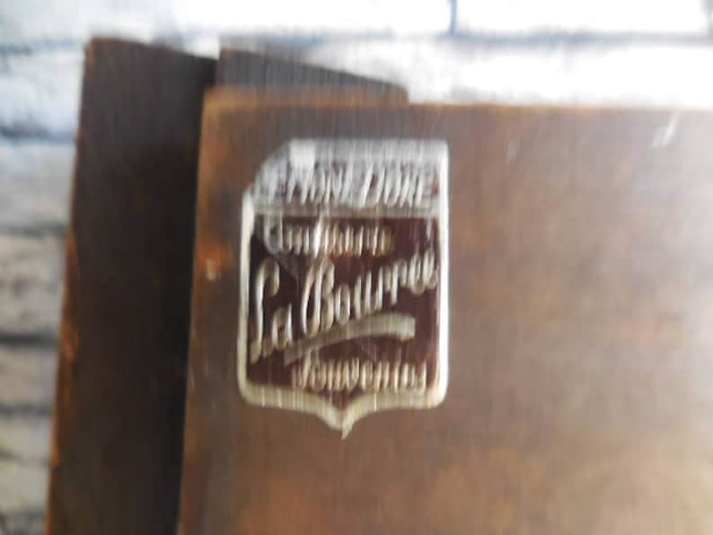 Vintage Belgian carved wooded tray or a piece of wall art