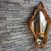 Vintage French Gesso framed mirror