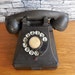 Black bakelite Telephone 1950's