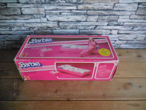vintage barbie bed