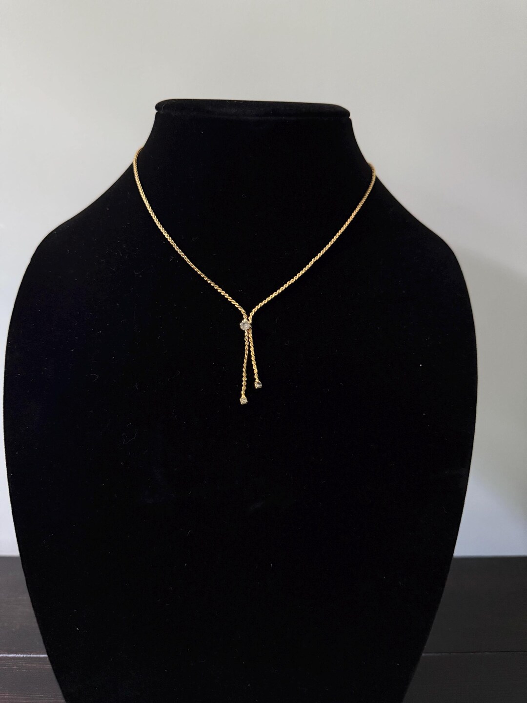 90s Rope Chain Dainty Gold Rope Chain Necklace: Vintage 90s Minimalist Jewelry - Etsy