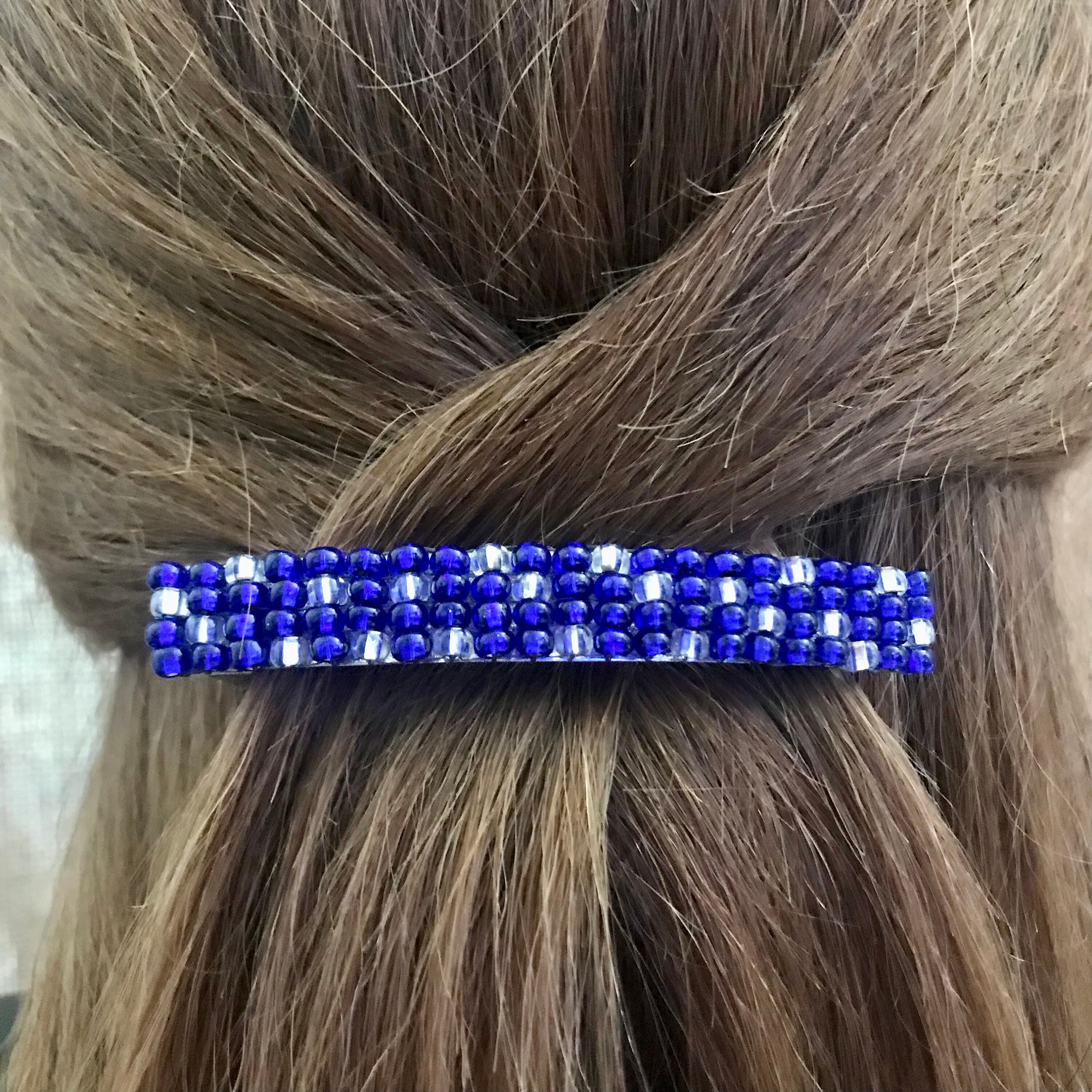 Cobalt Blue Barrette - Etsy
