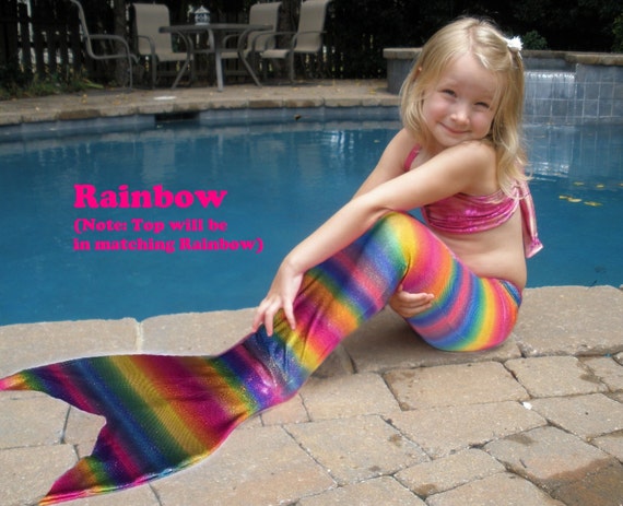 Mermaid Tails For Swimming,Mermaid Tails Color : Picture 1, Size : S Monofin For Swimming Not Included Children Mermaid Clothing Cosplay,Swimmable Tail Swimsuit Mermaid Swimming Costume