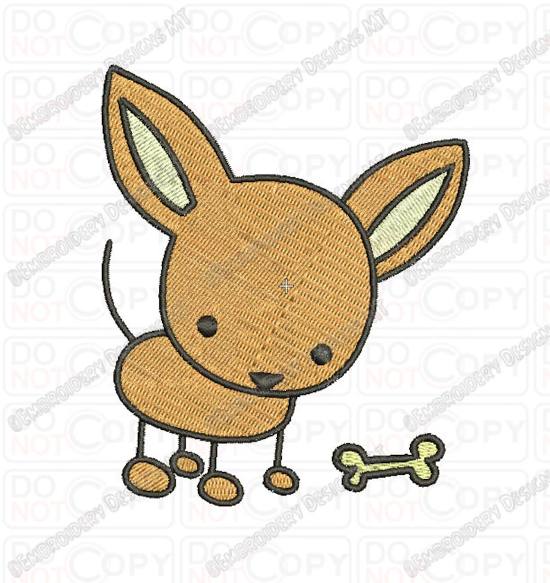 Chihuahua dog puppy embroidery design in 3x3 4x4 and 5x7 sizes  etsy Chihuahua dog puppy embroidery design in 3x3 4x4 and 5x7 sizes  etsy