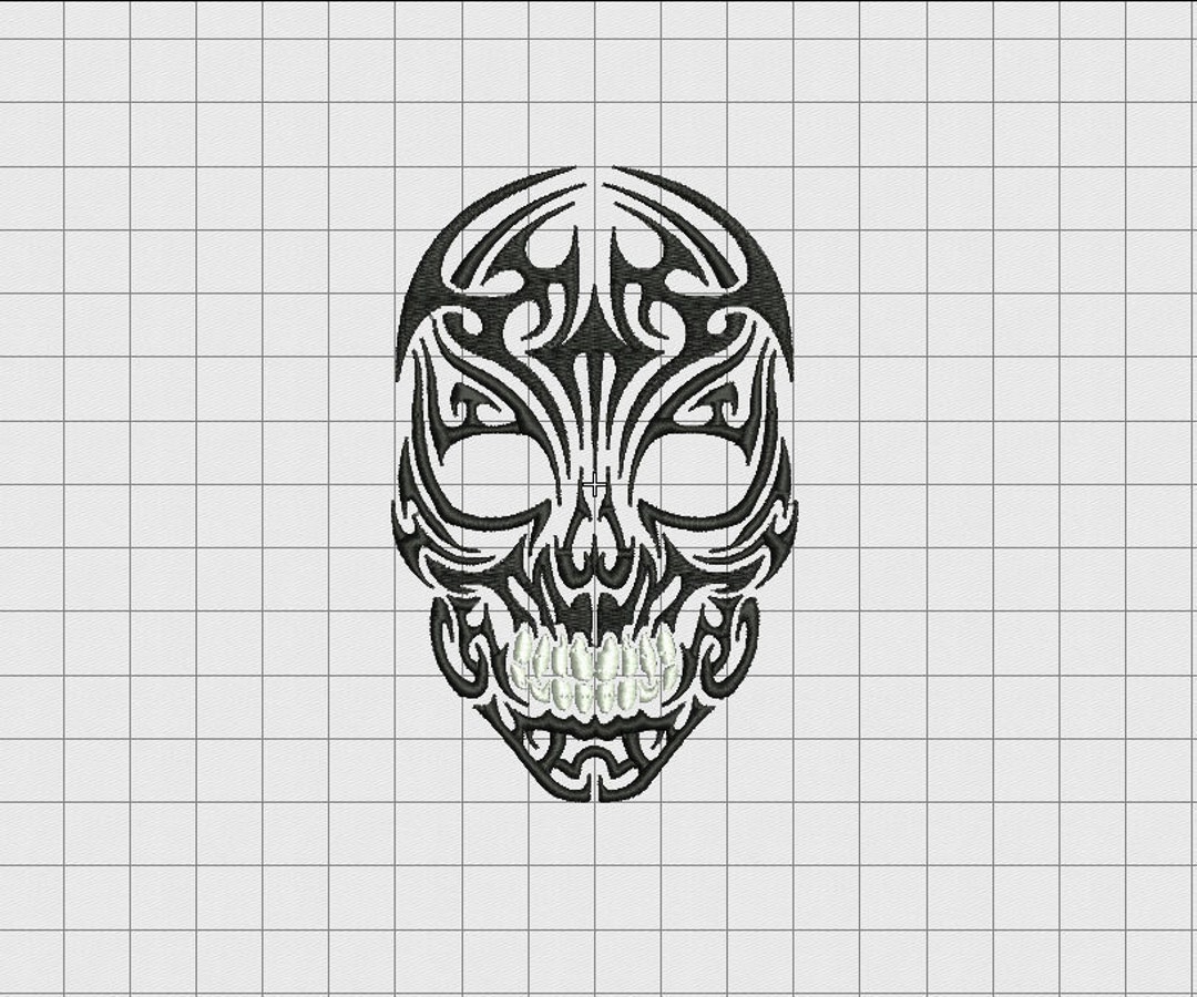 tattoo tribal skull graphic design vector art :: Behance