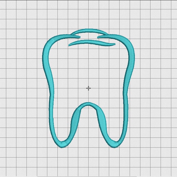 Tooth Applique - Etsy