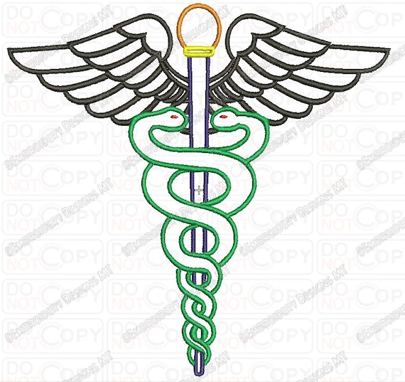 Motif De Broderie Caducee Medecin Du Fichier Dans Les Tailles Etsy Motif De Broderie Caducee Medecin Du Fichier Dans Les Tailles Etsy
