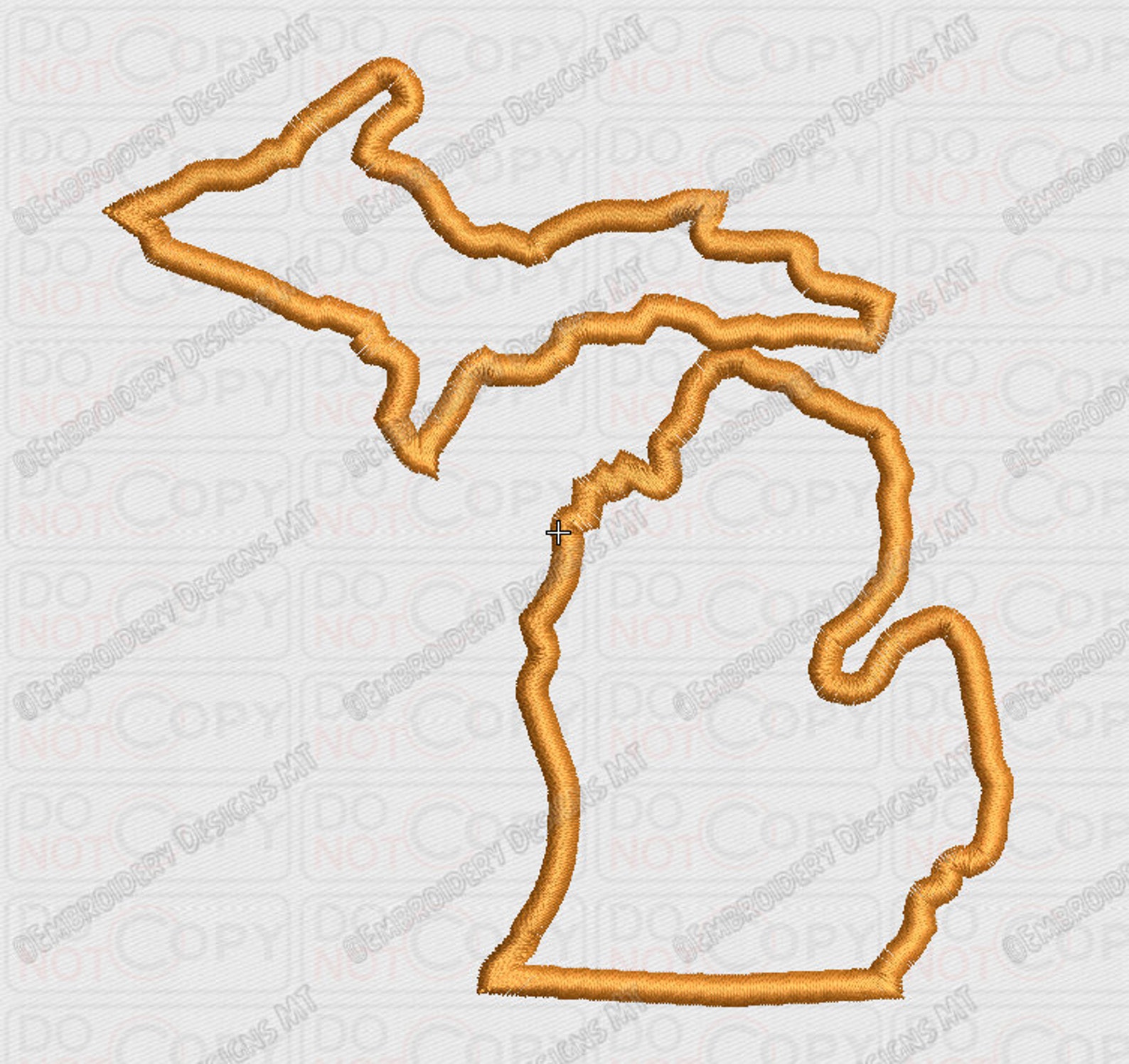 Michigan State Applique Embroidery Design in 4x4 and 5x7 Sizes - Etsy