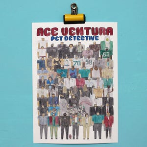 Ace Ventura Pet Detective Team Illustration image 2