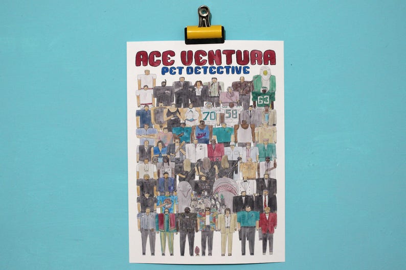 Ace Ventura Pet Detective Team Illustration image 2