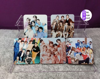 BTS Wooden Coasters Set of 2. Mix and Match.