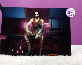 Cyberpunk 2077 Johnny Metal Photo Prints! 6"x8". 15cm x 20cm 3 Designs to choose from!