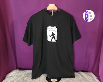 Shadow of the Colossus Inspired "Born to Wander" T Shirt. Sizes from Kids 7-8 upto Adult XXL.