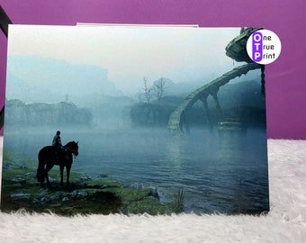 Shadow of the Colossus Metal Photo Prints! 2 Designs to Choose from!