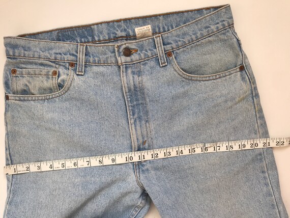 Vintage high rise Levis, 34”, tapered jeans, 90’s… - image 8