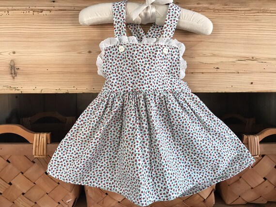 1960’s, 1970’s, baby girl prairie dress, overalls… - image 2