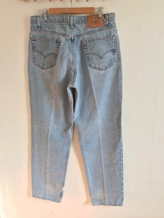 Levis 550, W34 L33, extra long inseam, 1990’s, Le… - image 2