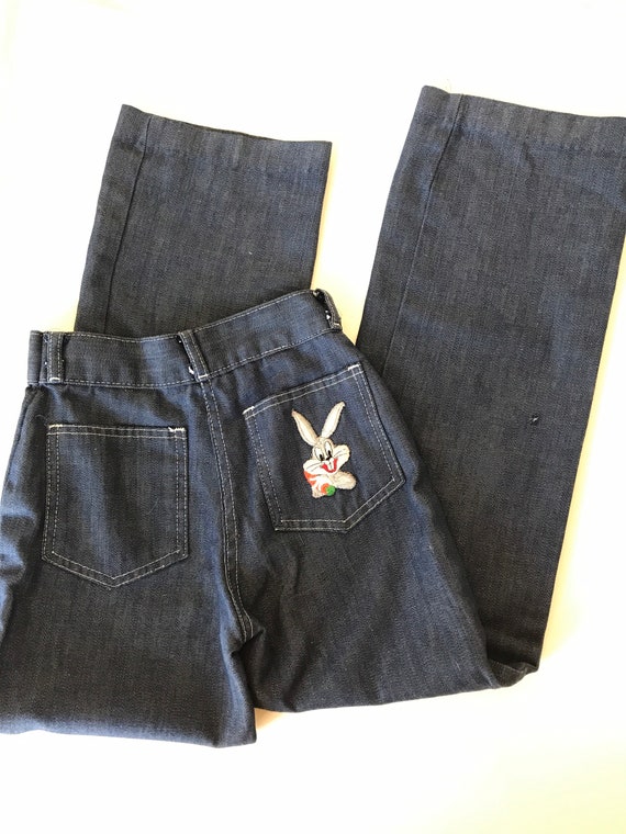 1966 Kids bugs bunny jeans, Sears Roebuck and co, siz… Gem
