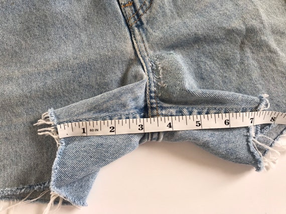 1990’s, Y2K, W30, 30”, Vintage Levis jean shorts,… - image 10