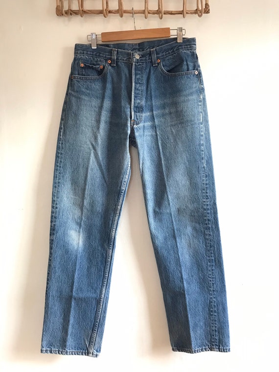 Vintage Levis 501xx, made in USA, Levis jeans, W3… - image 4