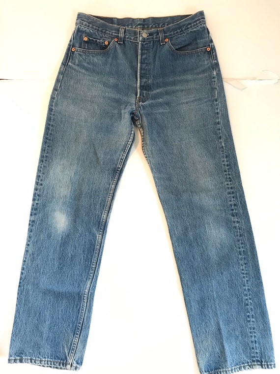 Vintage Levis 501xx, made in USA, Levis jeans, W3… - image 1