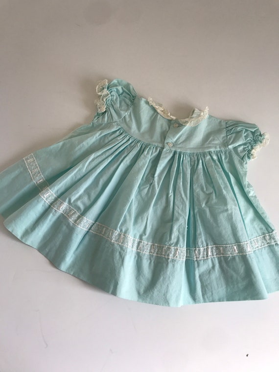 1950’s, 1960’s, baby girls dress, 6 months, 9 mon… - image 9
