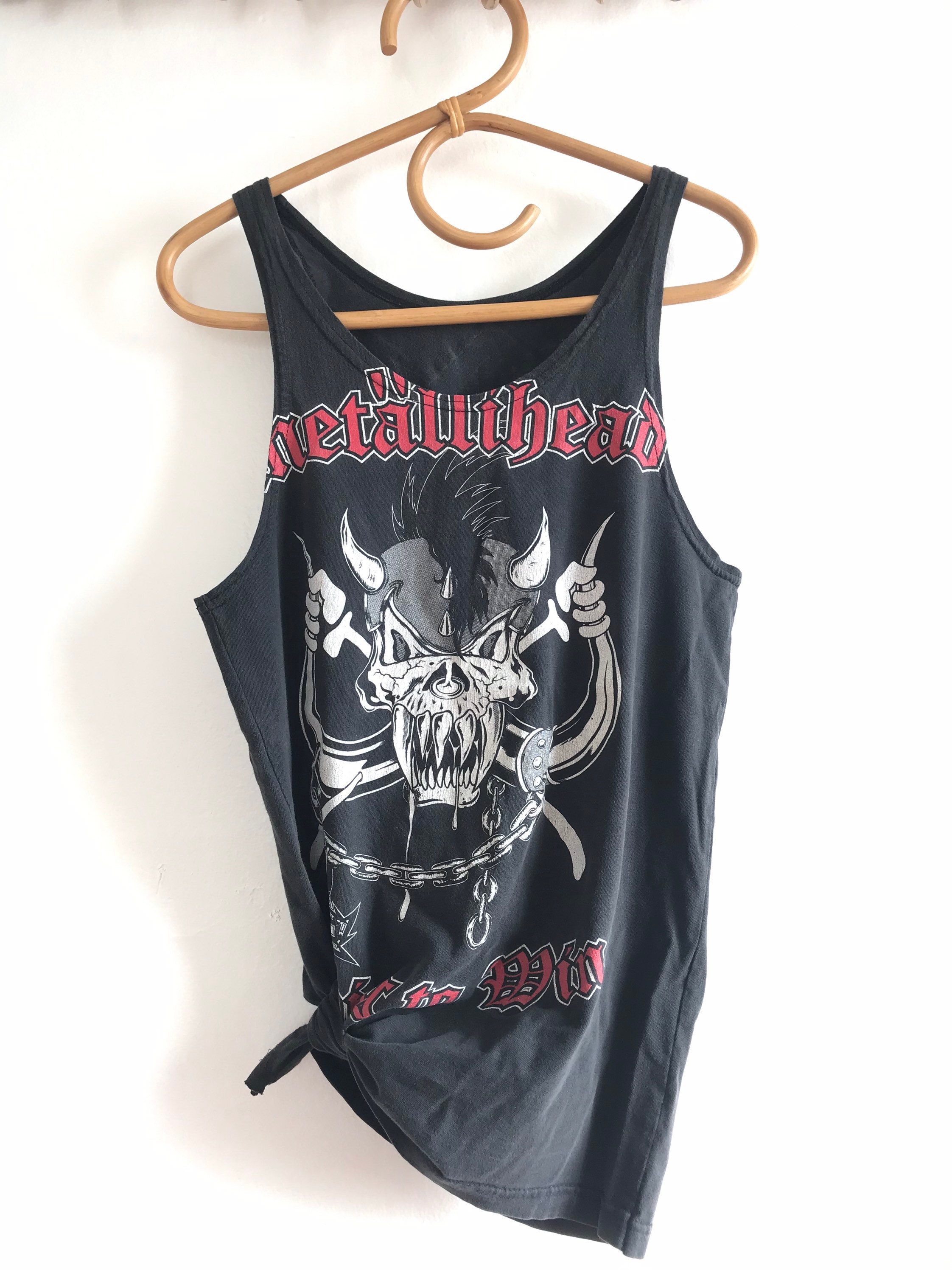 Metallica tank top h&m hotsell
