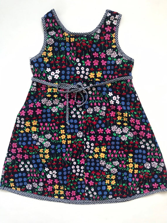 Vintage 90’s toddler floral dress, 4T, summer dre… - image 4