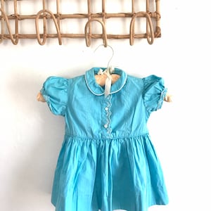 Doen Blue Floral Dress
