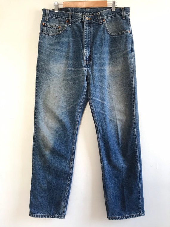Vintage Levis 505 36 Made in Canada Well Worn Faded - Etsy